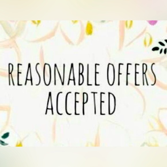 None Other - Shoot me an offer! I’m very giving so most likely I’ll accept.